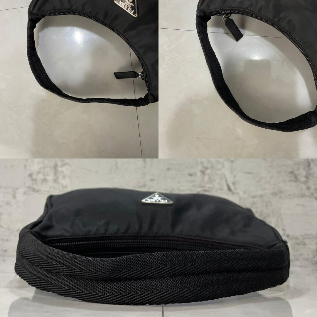 PRADA ハンドバッグ プラダ ブラック ヴィンテージ 名作 良品 MV519