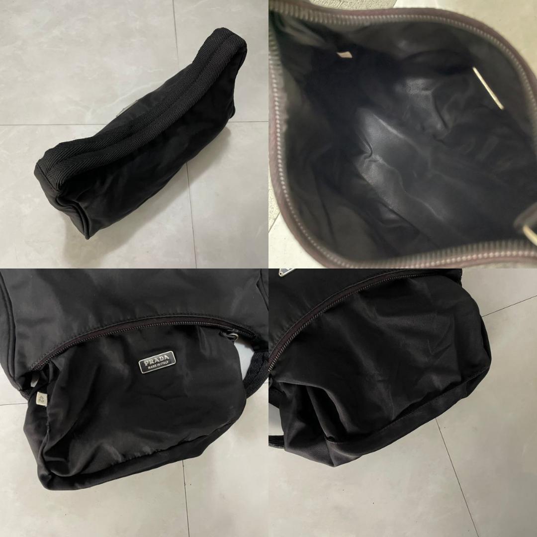 PRADA ハンドバッグ プラダ ブラック ヴィンテージ 名作 良品 MV519