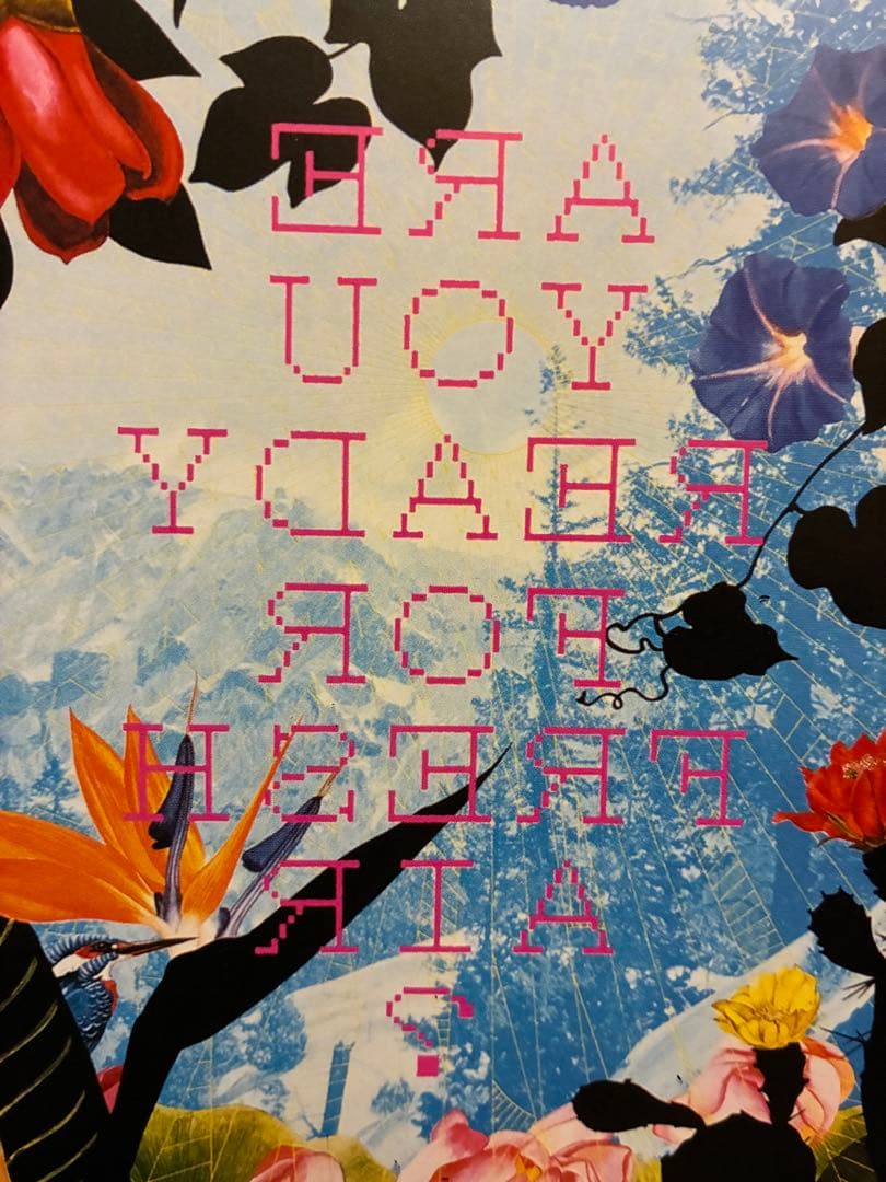 横尾忠則ポスター☆VITAR☆1989/B1変形サイズ