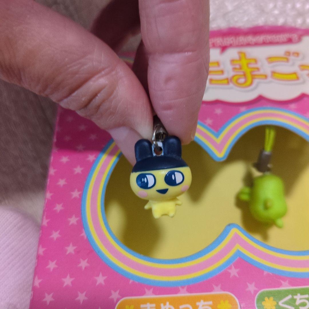 非売品 三菱 たまごっち ディスプレイPOP ミニフィギュアストラップ 全種