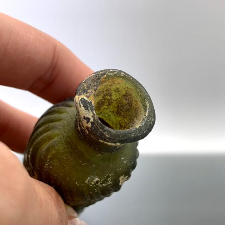 古代 ガラス】ローマングラス ボトル コレクション 状態良好｜古代