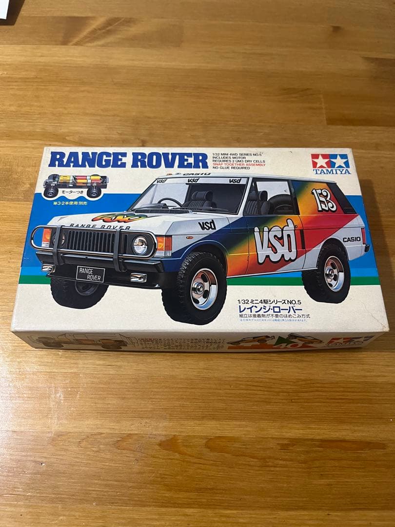 激レア ミニ四駆の原点 タミヤ レンジローバー ミニ四駆 - メルカリ