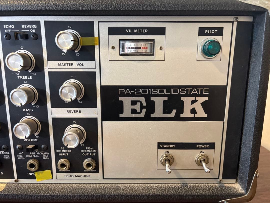 ELK PA-201 SOLID STATE パワードミキサー