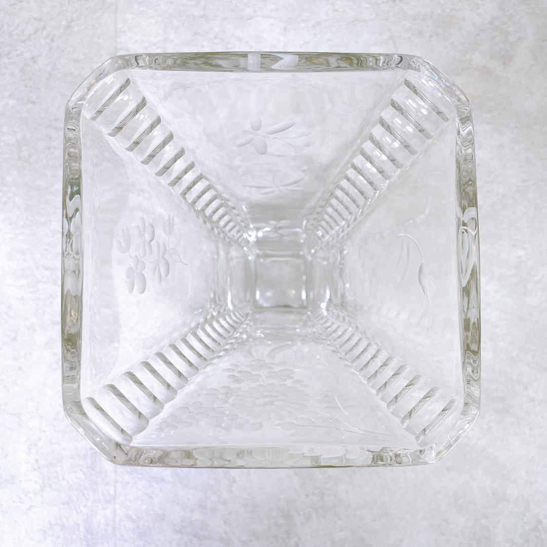 マイセン クリスタルガラス フラワーベース 花瓶 マイセン クリスタル