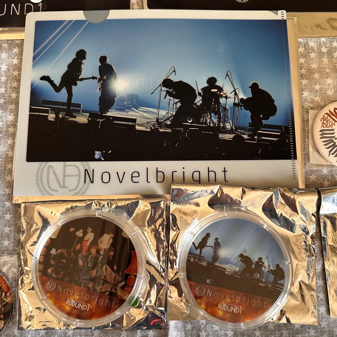 Novelbright☆ラウンドワン☆プラマット全4種☆ファイル☆コースター
