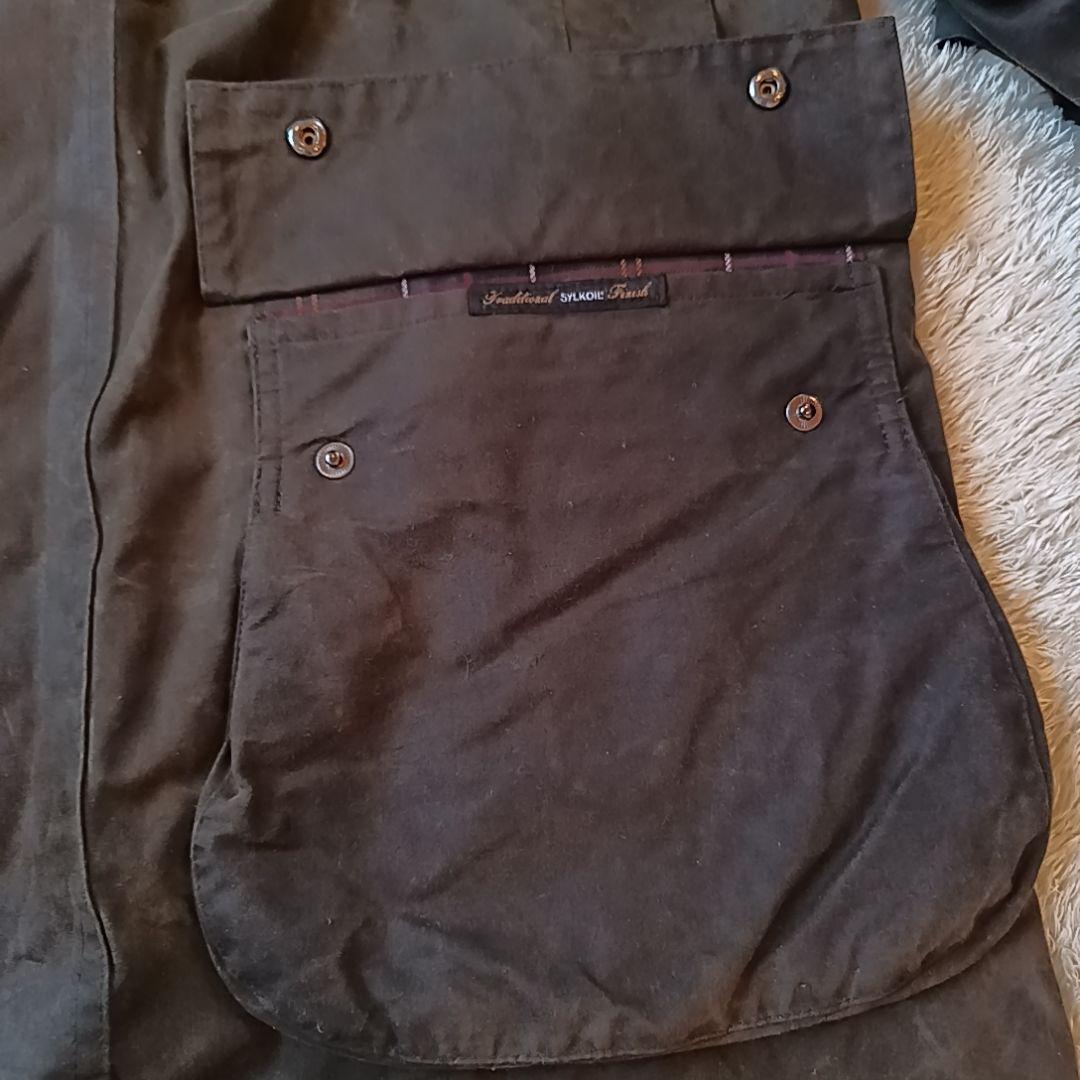 美品　現行タグ　Barbour　クラシック　ノーザンブリア　オリーブ