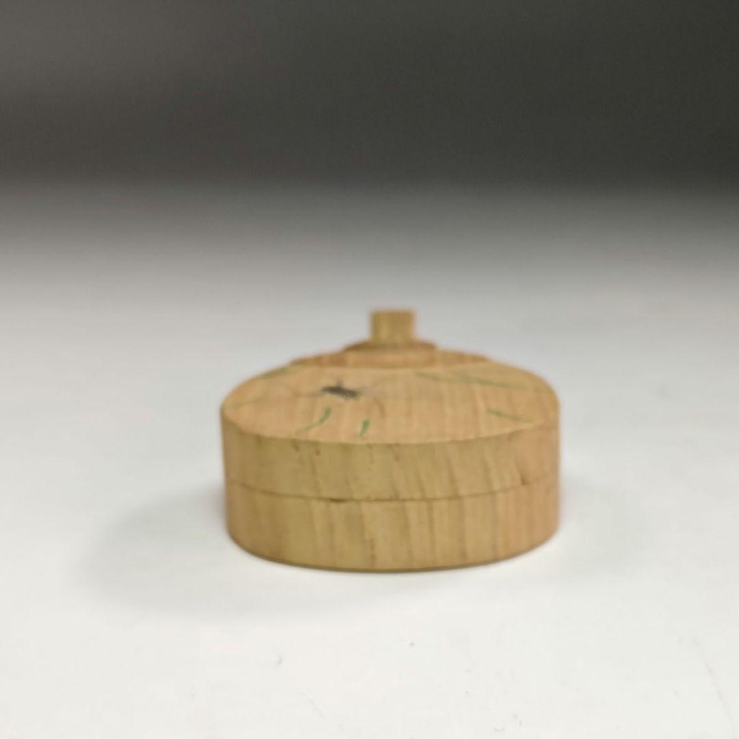 イ913 香合『宗廣作』『虫 桐団扇香合 うちわ 共箱』茶道具