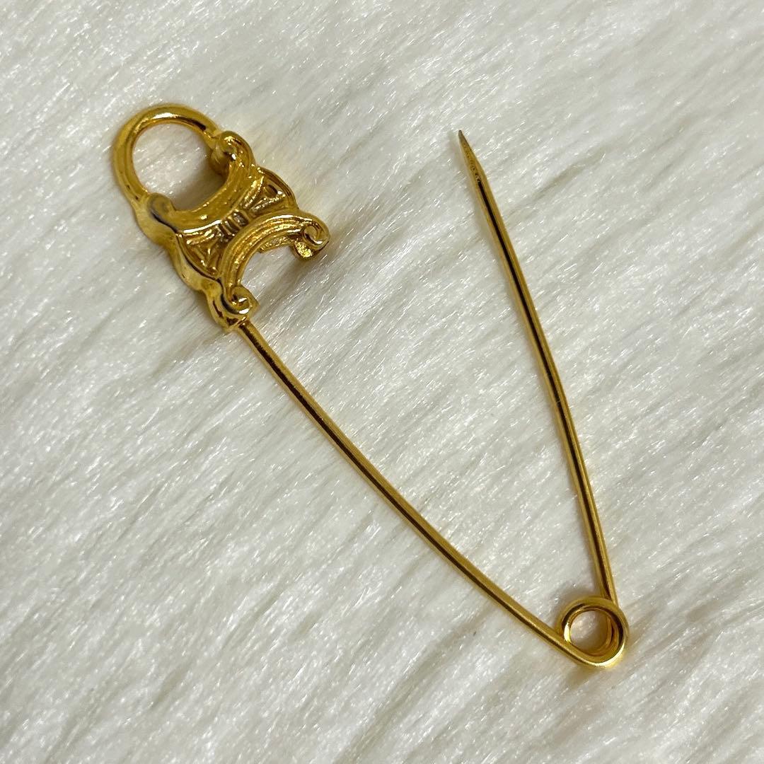 CÉLINE セリーヌ 安全ピン セーフティピン トリオンフ