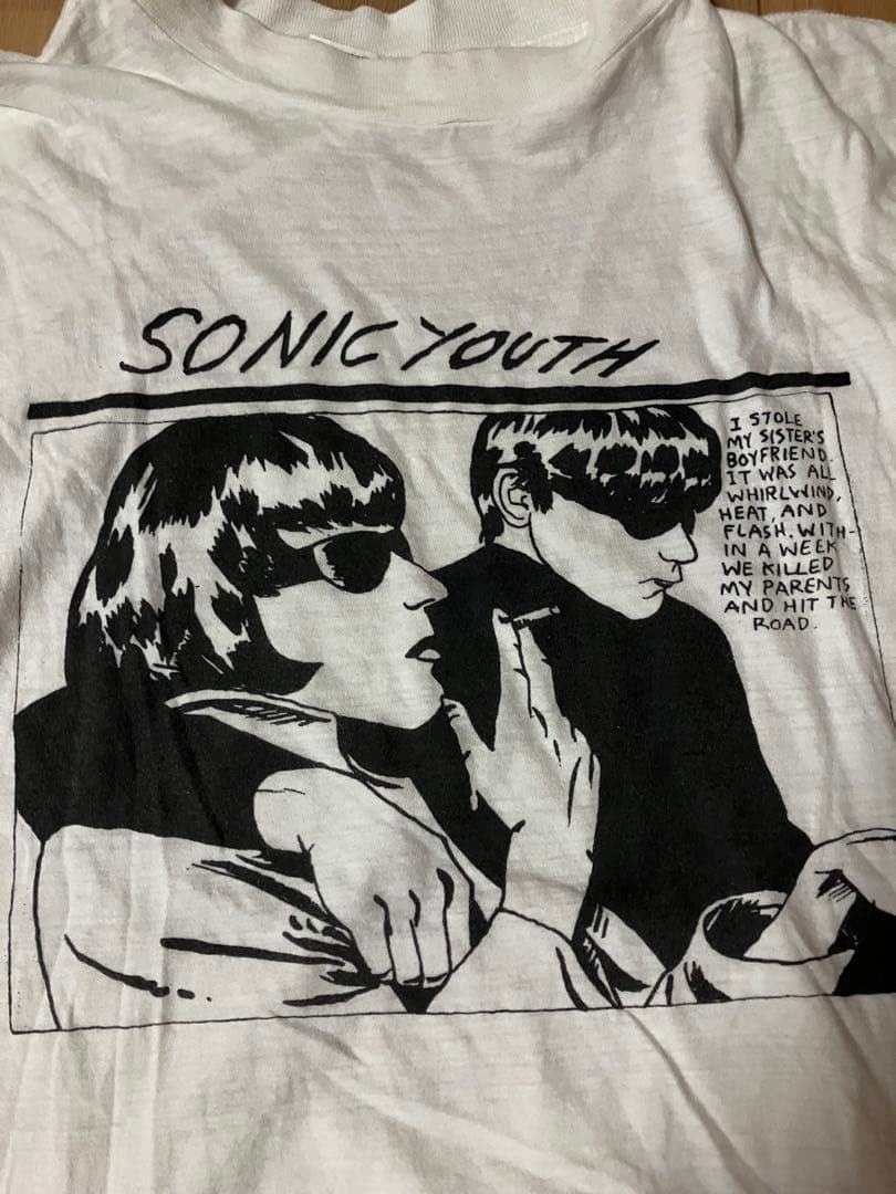 90s sonic youth GOO Tシャツ ユーロ