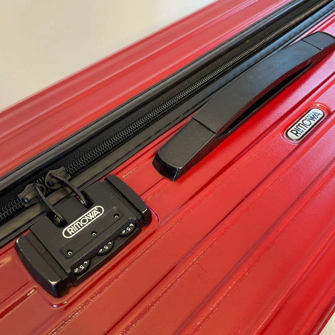 RIMOWA Lufthansa Salsa XL 2輪 レッド 85L メンズ
