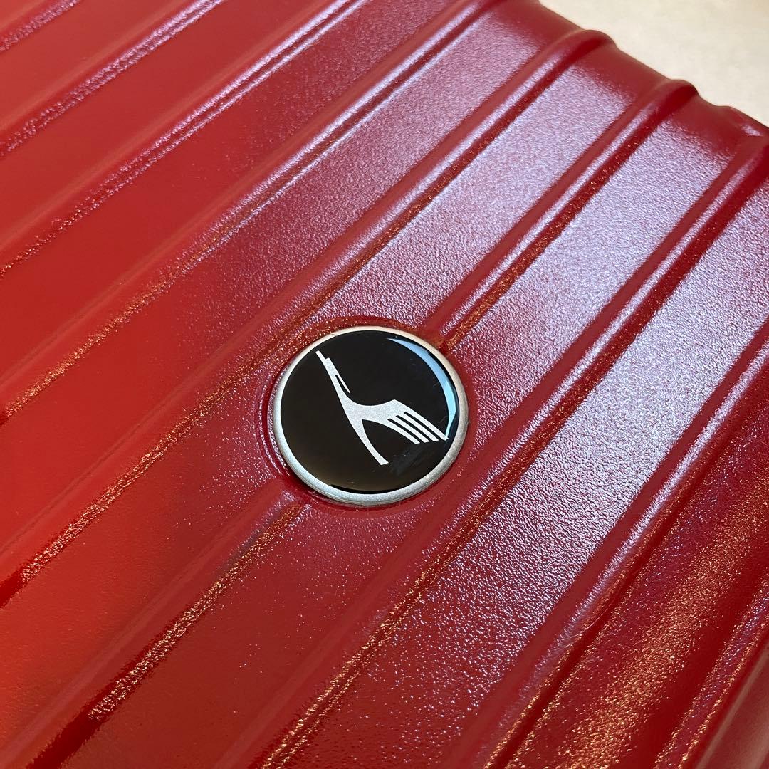 RIMOWA Lufthansa Salsa XL 2輪 レッド 85L メンズ