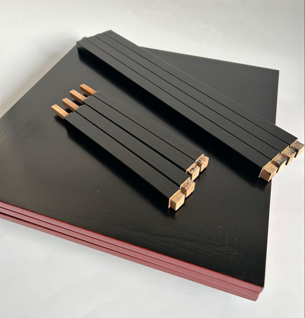 塗師中村宗悦 玄々斎好写 更好棚　組立式 茶道具