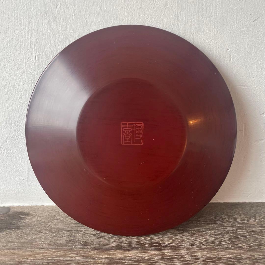 豊島屋　博古堂　鎌倉彫　創業125周年記念品　箱付　鳩サブレー25.10.4−2