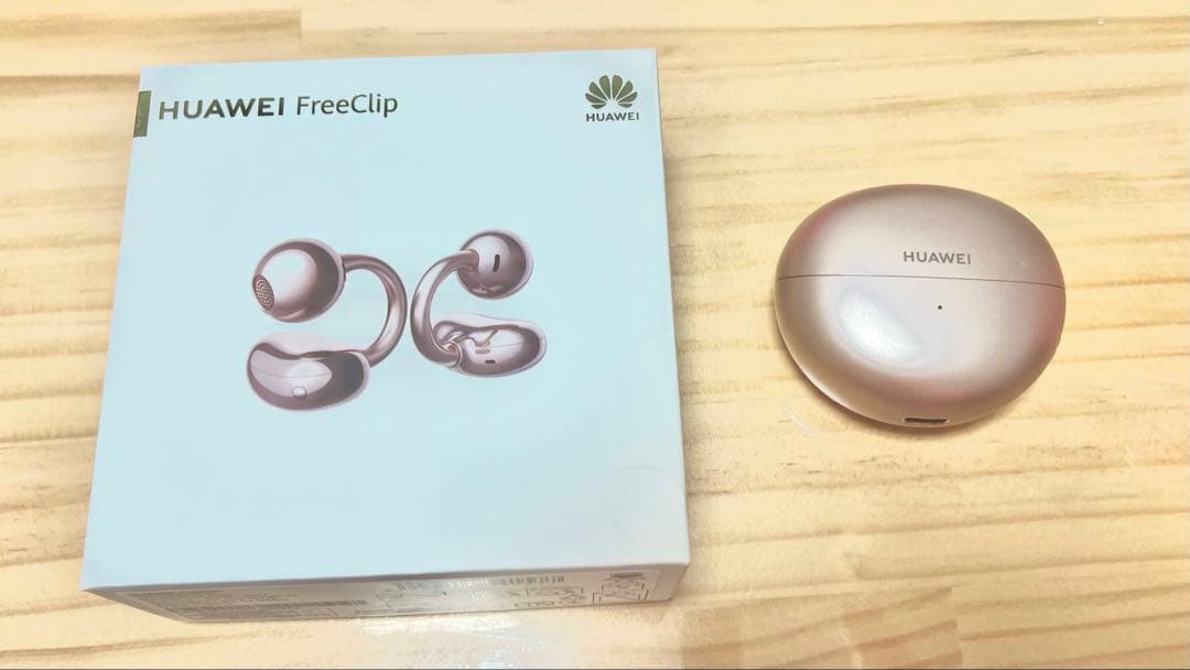 HUAWEI FreeClip ワイヤレスイヤホン ローズゴールド 完全ワイヤレスイヤホン ローズゴールド FREECLIP/ROSEGOLD