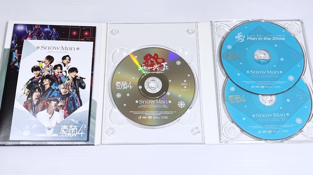 【正規品】 Man 素顔 DVD 3枚組 受注生産品 Man盤