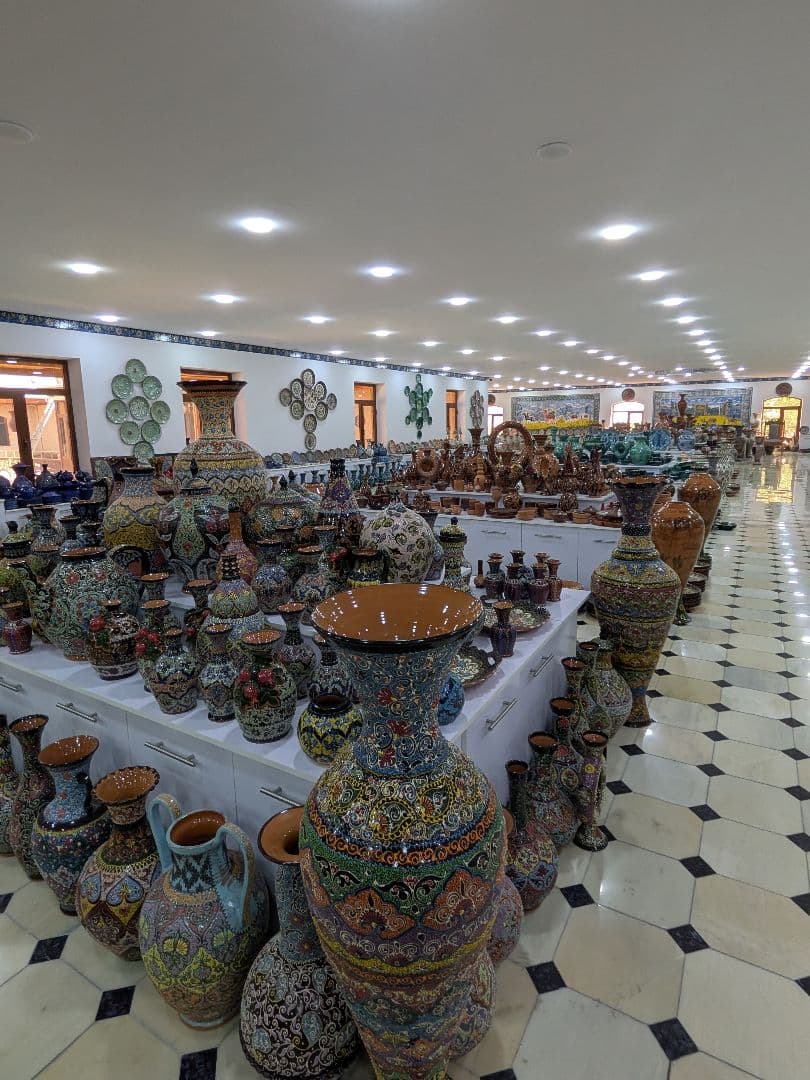 ウズベキスタン陶器 ミンボッシュセラミック工房製