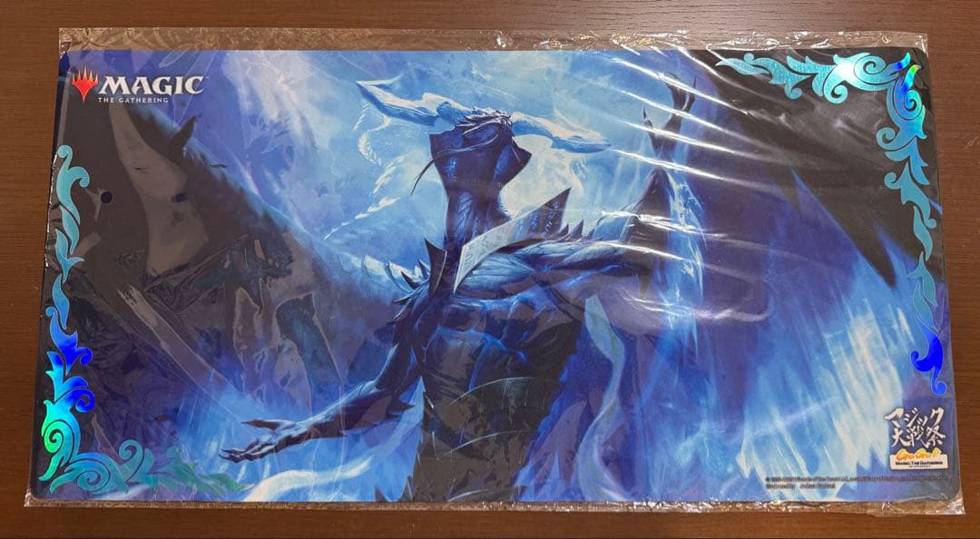 マジック大戦祭 嵐の目、ウギン プレイマット TOP8限定箔押し版 MTG