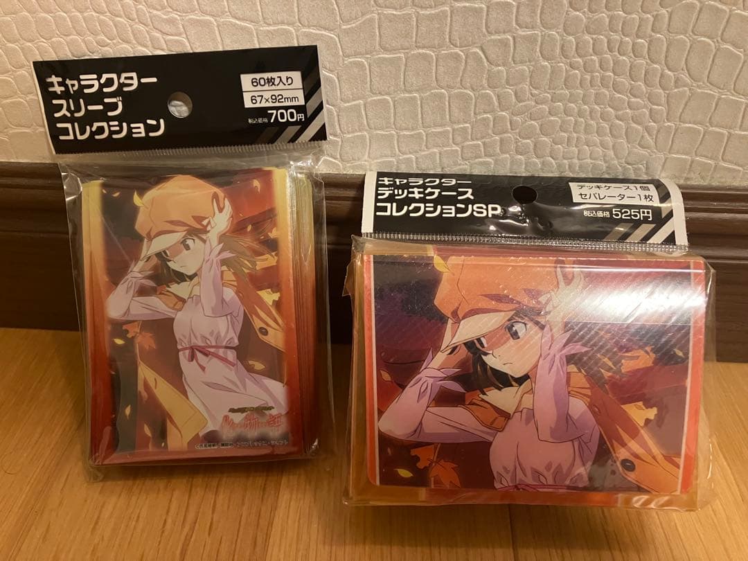 千石撫子 デッキケースコレクション スリーブコレクション 化物語