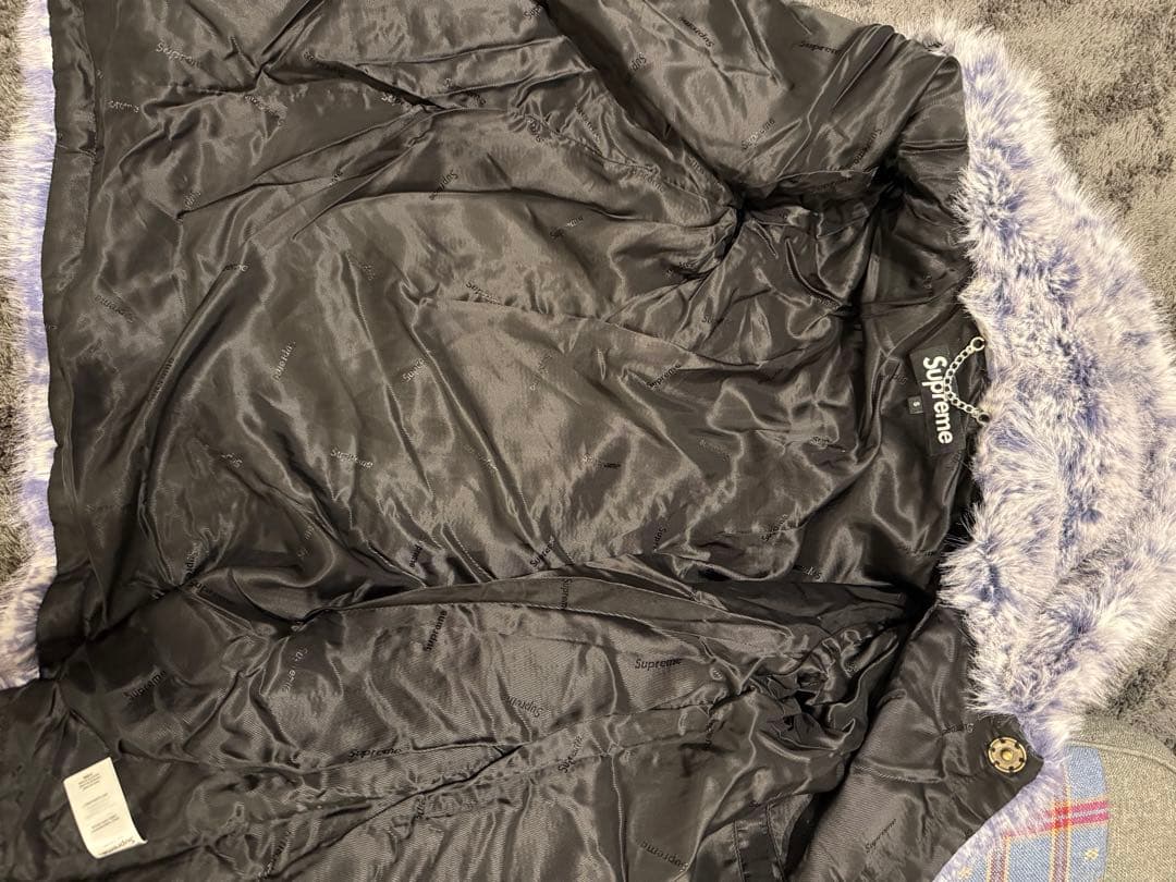 美品 Supreme Faux Fur Hooded Coat s