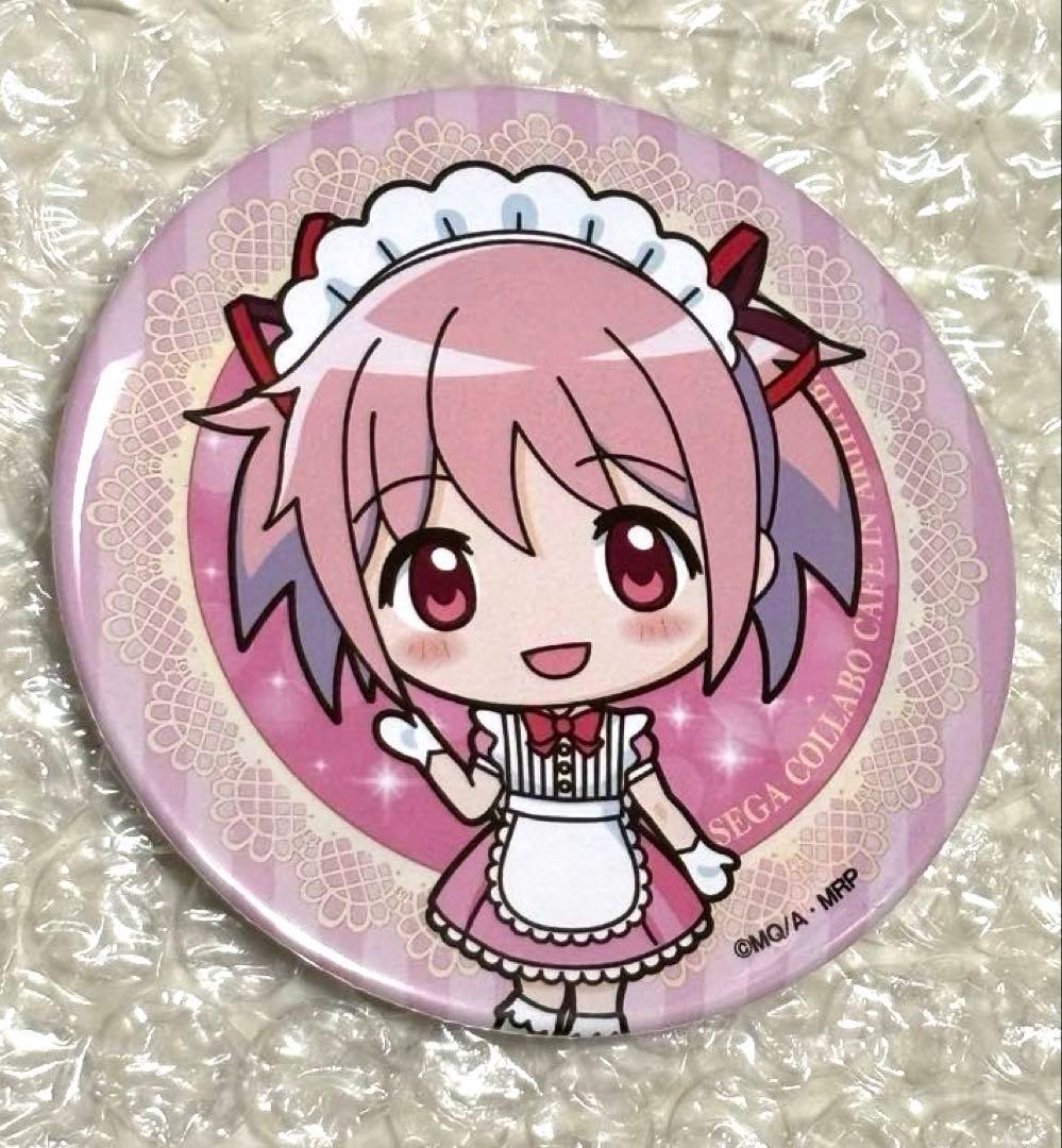 鹿目まどか セガ コラボカフェ限定 缶バッジ マギレコ マギアレコード