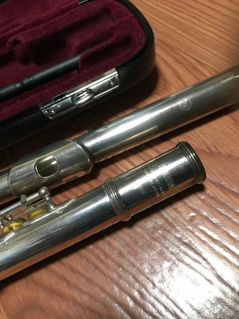 YAMAHA ヤマハ 211SII フルート シルバー ケース バッグ付き