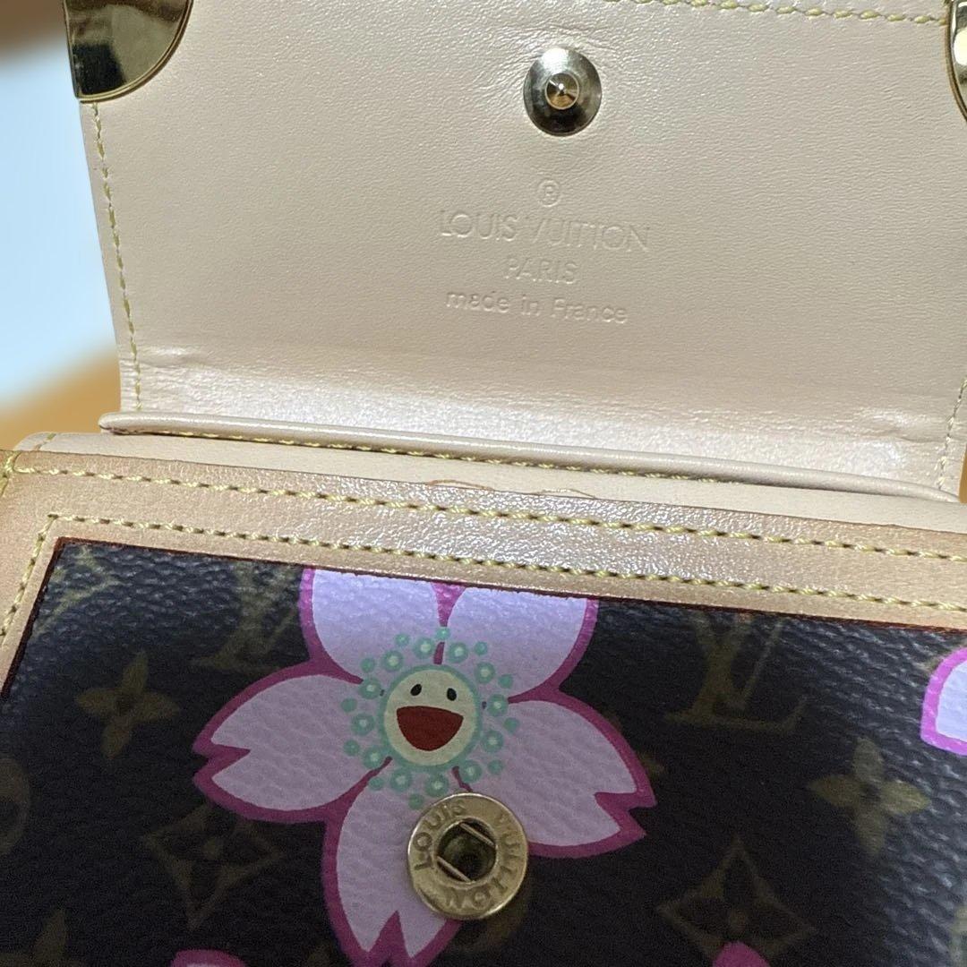 ルイヴィトン モノグラム チェリーブロッサム ポシェットクレ ケース
