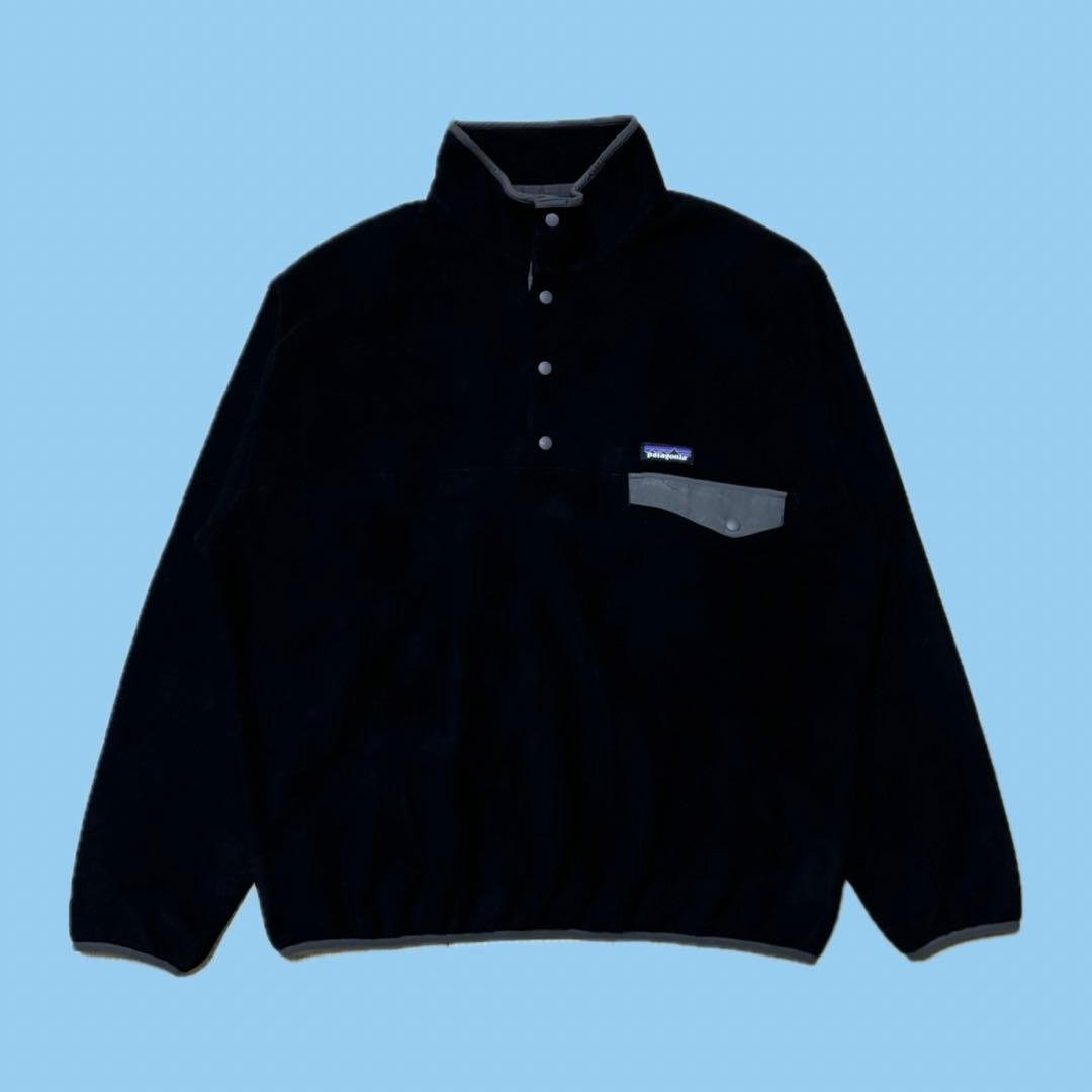 XL極美品 野村周平 黒 Patagonia シンチラ パタゴニア スナップT 野村