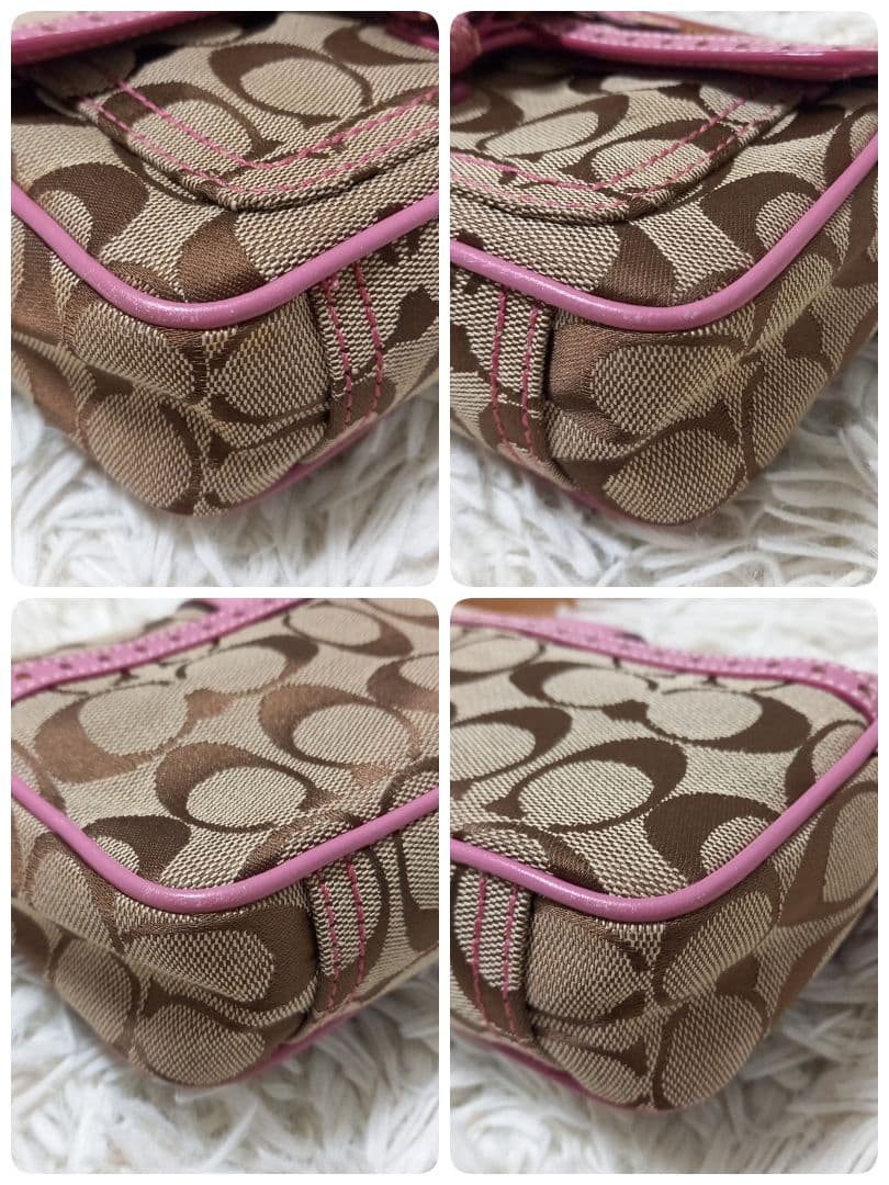 COACH　1485　y2k　Soho　Shoulder bag　PINK