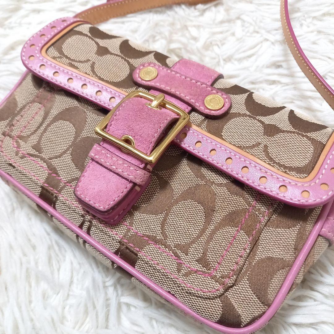 COACH　1485　y2k　Soho　Shoulder bag　PINK