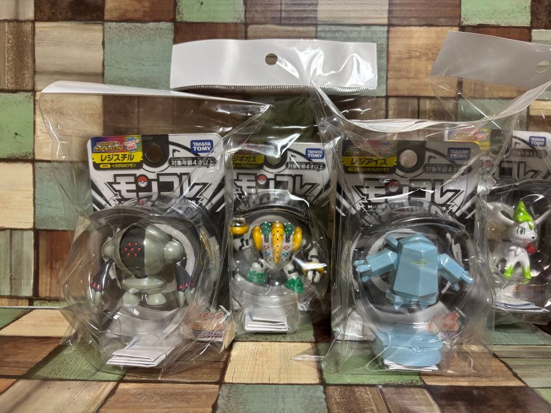 モンコレ レジギガス レジアイス レジロック レジスチル フーパ シェイミ