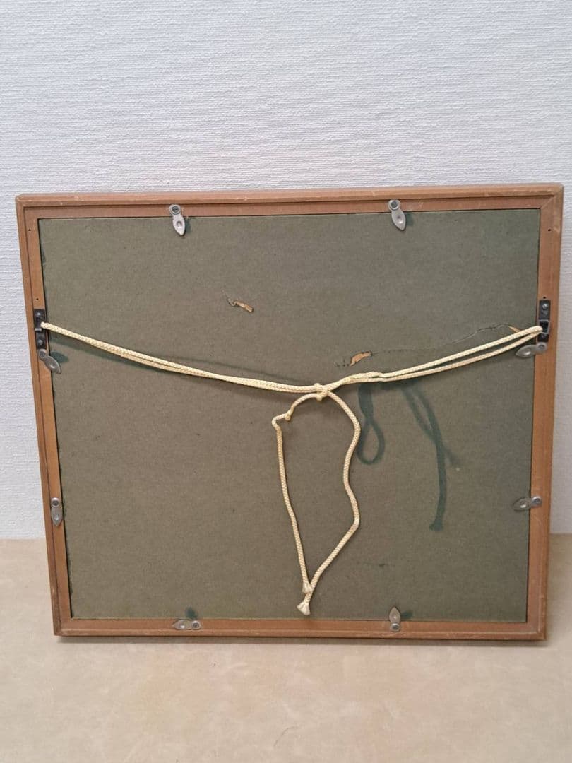 九州大学出身の洋画家　井手誠一《北陸の海》海の風景 油彩画 サイン入り