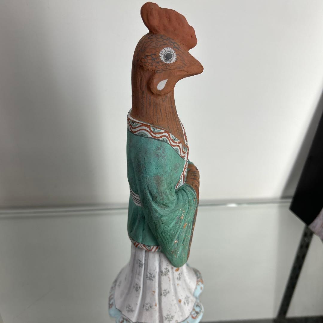 十二支俑 鶏首人身俑 十二支俑 鶏首人身俑 A set of twelve