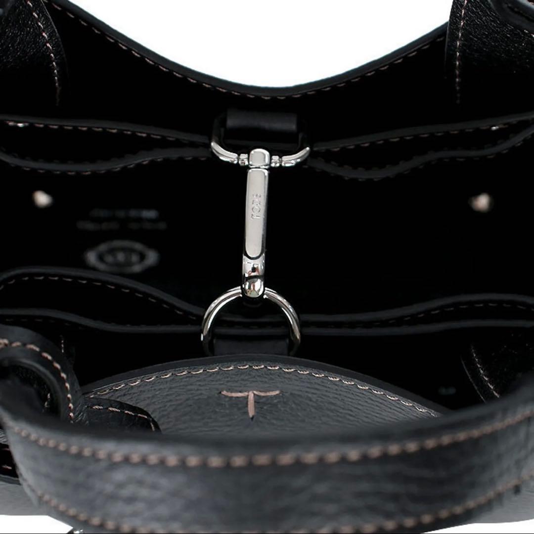 TOD'S T Timeless マイクロ ショルダーバッグ ブラック