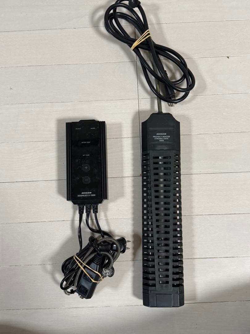 NISSO1000Wサーモスタットシーパレックスと1000Wヒーター - メルカリ