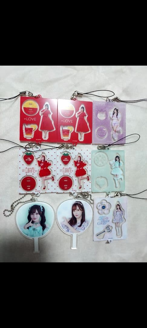 =LOVE　ミニくじ　キーホルダー　　　バラ売り可！