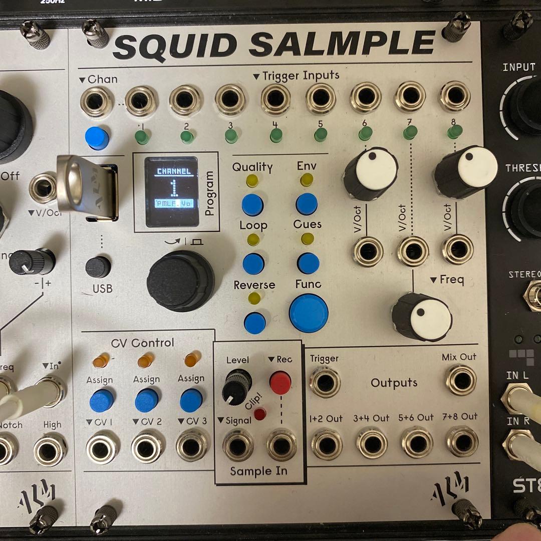 ALM busy SQUID SAMPLE モジュラーシンセ ユーロラック 新