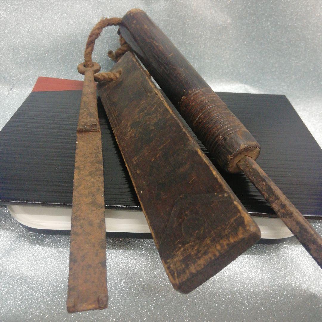 江戸時代慶応3年記銘阿波淡路國蜂須賀家25万7000石知行地土蔵蔵鍵木札