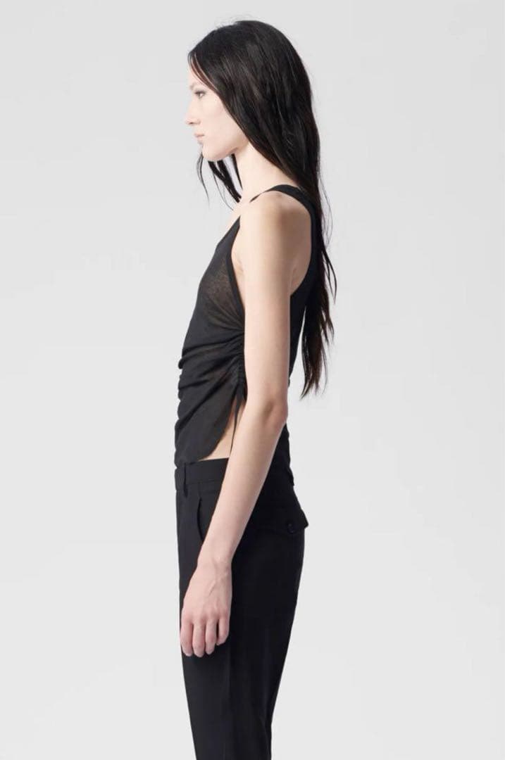 アンドゥムルメステール リブギャザータンクトップ 新品未使用