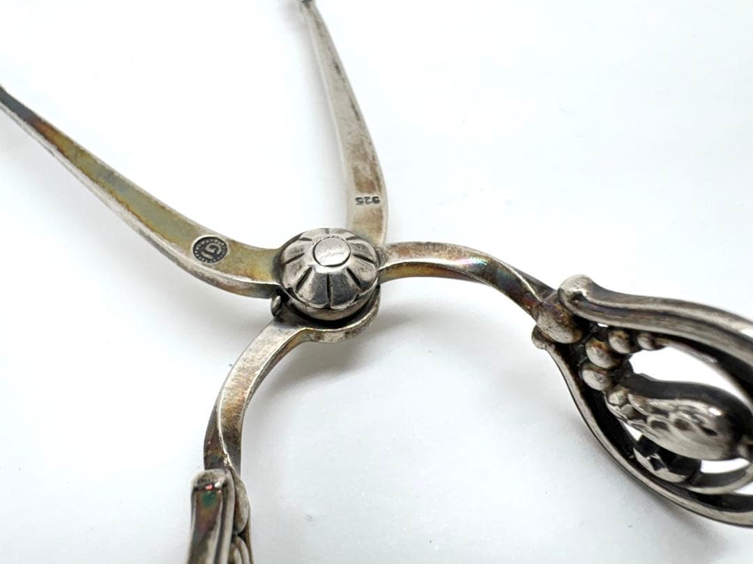 P*o様 約100年前 ジョージ・ジェンセン ブロッサム シュガートング