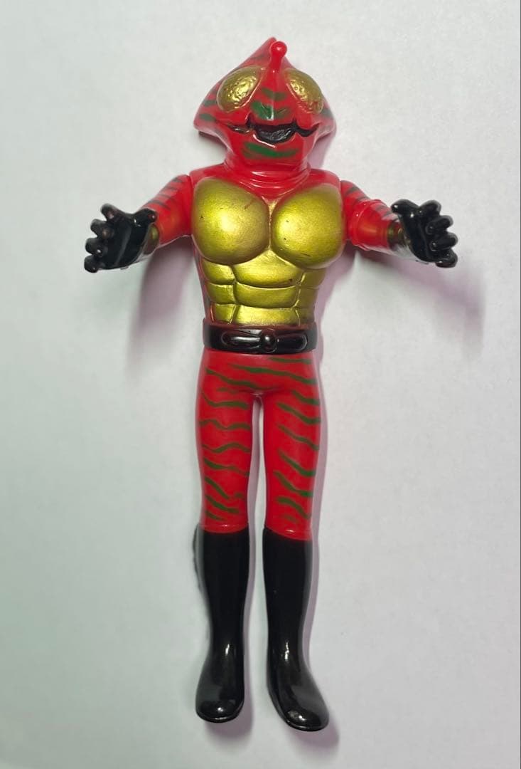 【当時物】仮面ライダー アマゾン 16cm パチソフビ