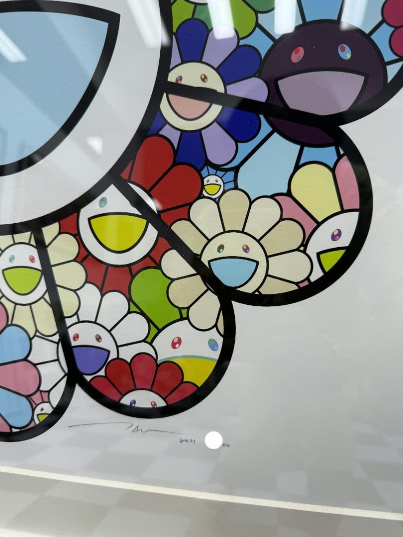 入学式 村上隆 版画 ED100 未開封 納品書付き 村上隆版画「入学式」