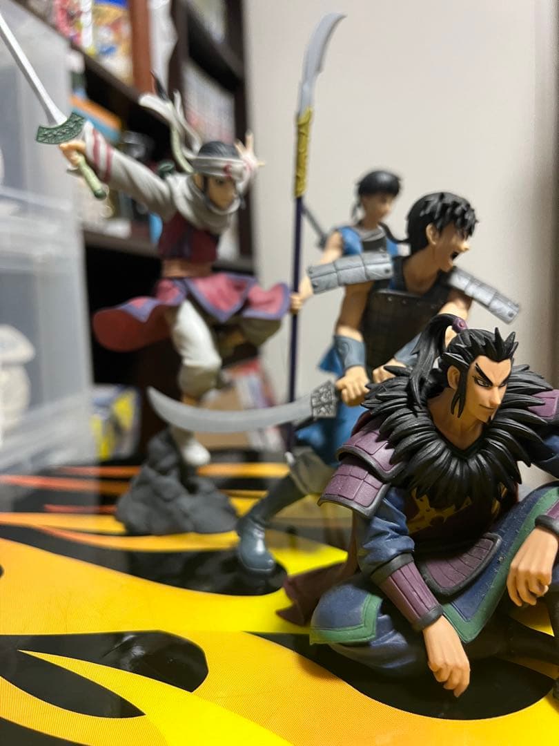 信 羌瘣 桓騎 キングダム フィギュア 4体セット クリエイター