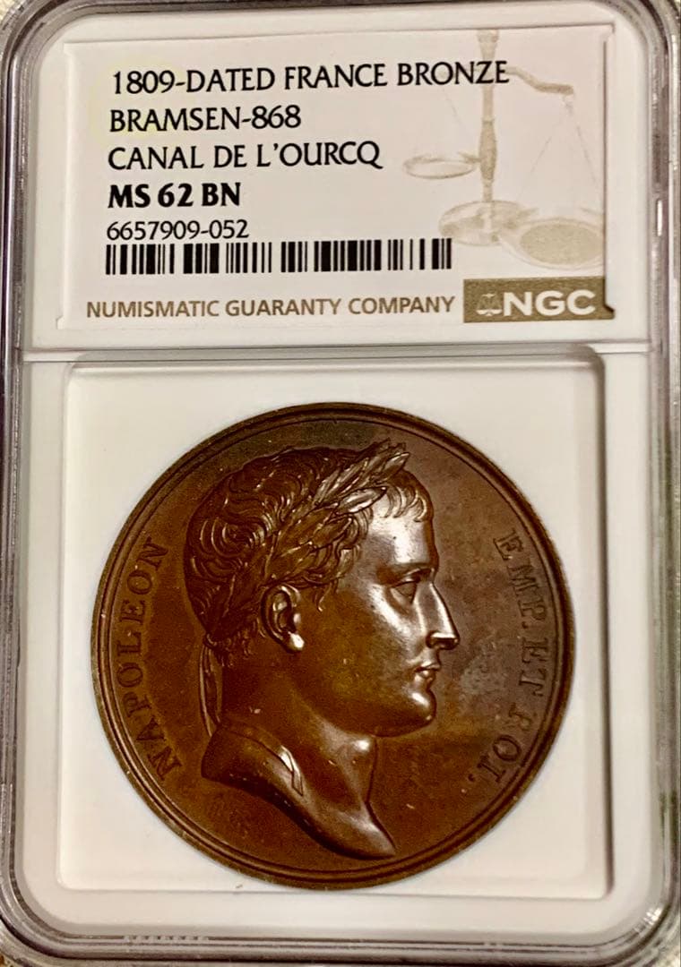 ナポレオン 1809年 ブロンズメダル - メルカリ