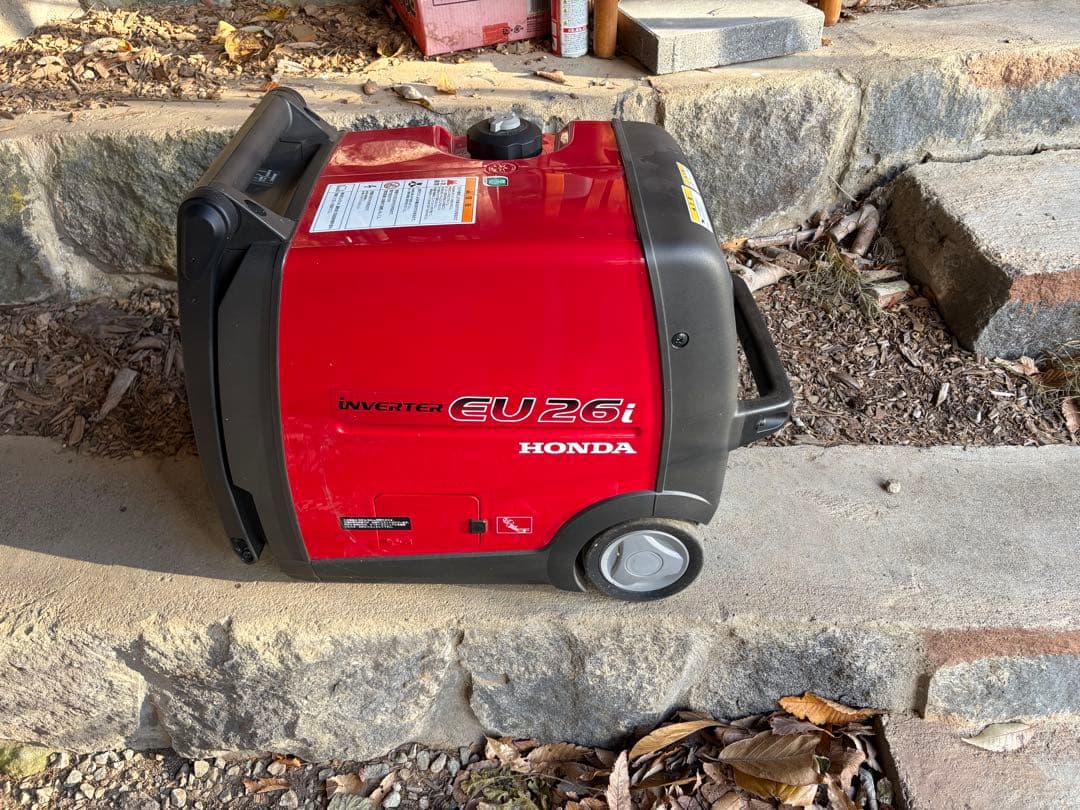 ボブ様専用 発電機 HONDA EU26i 使用少なめ ECOモード 取扱説明書