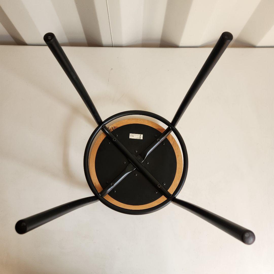 廃盤　希少モデル　IKEA AGNE スツール　椅子　パイン無垢材