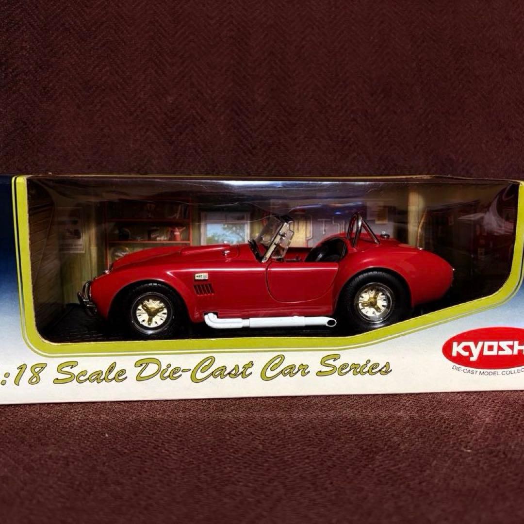 KYOSHO SHELBY COBRA427 S/C ミニカー1:18