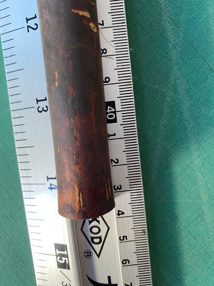 希少〉 本物 煤竹 篠竹 女竹 煤笛 篠笛 横笛 能管 5