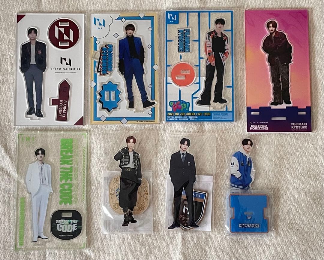 INI 藤牧京介 グッズ まとめ売り アクスタ トレカ ネームプレート など