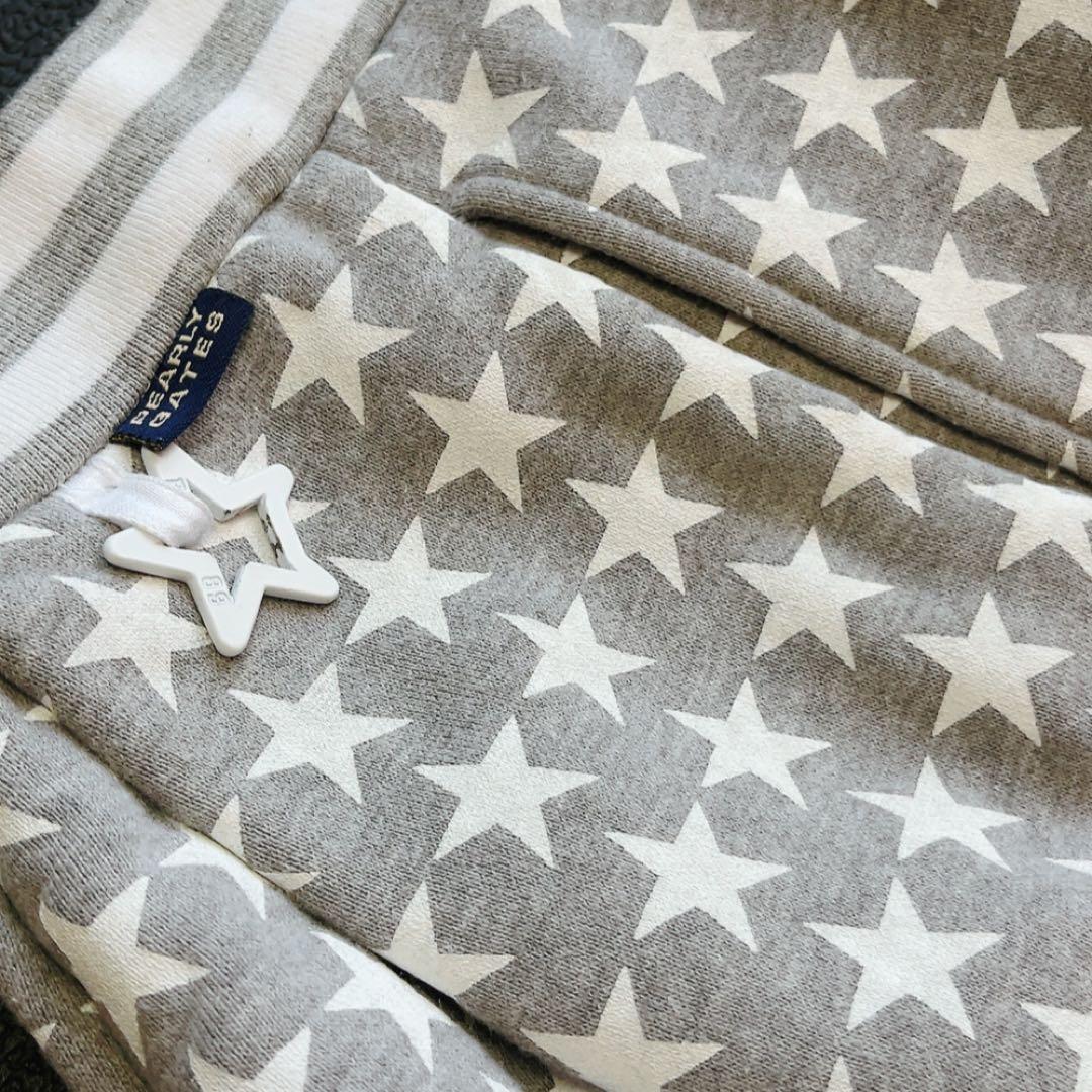 美品　パーリーゲイツ　裏起毛　セットアップ　ジャケット　スカート　星　スター