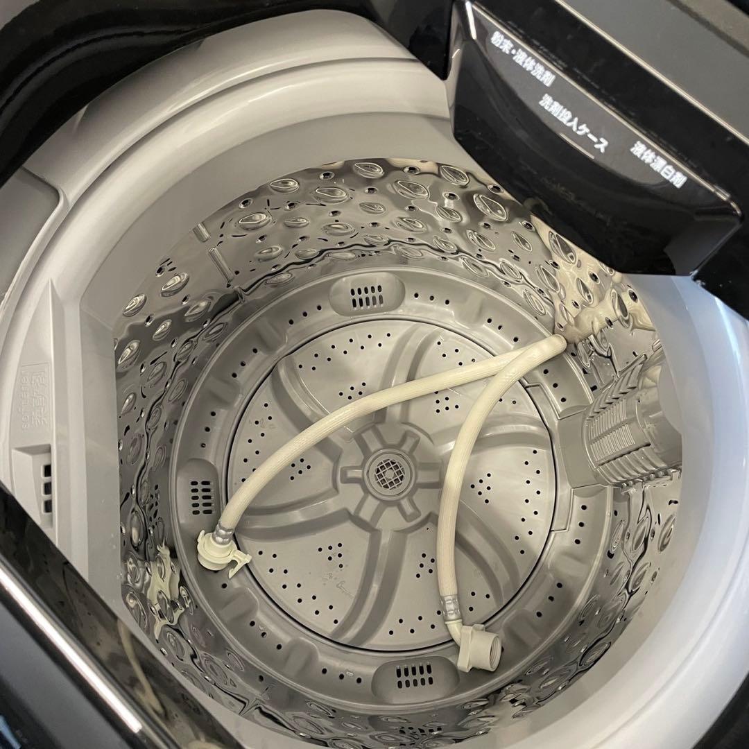 一人暮らし 冷蔵庫 洗濯機6㌔ ニトリ 設置無料 単身セット 黒 綺麗 安い